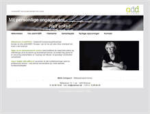 Tablet Screenshot of addviser.dk